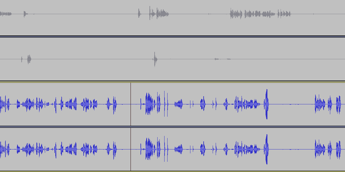 Identifying the claps in the teams audio track